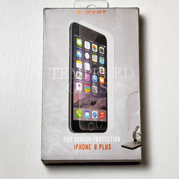 MVMT Pro Screen Protection for iPhone 8 Plus - Black - Picture 1 of 5
